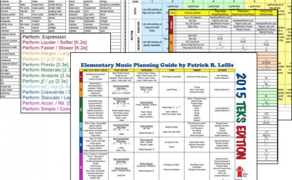 Elementary Music Planning