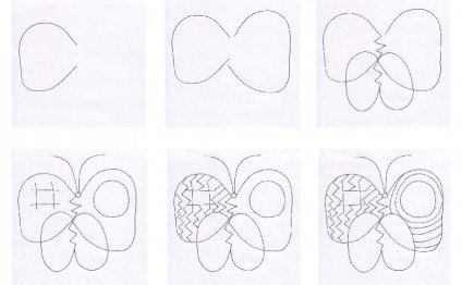 The drawing of different