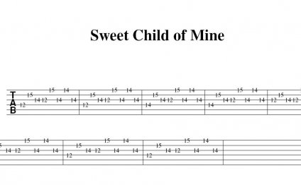 Sweet Child o Mine