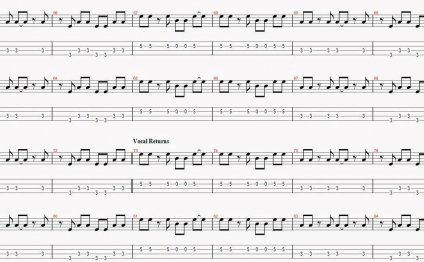 Bass tabs - REGGAE SOUND