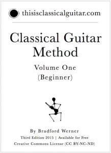 Classical Guitar Method - Volume 1 - Cover - 2015