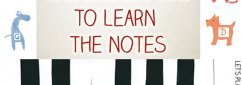 First Piano Lessons - the easiest way to teach kids the notes on the piano
