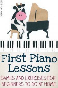 Let's Play Music : Getting Started with teaching kids piano lessons at home