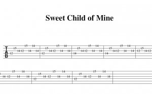 Sweet Child of Mine Bass Lessons