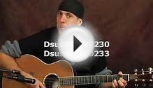 Beginner acoustic guitar lesson learn spiced up open chords