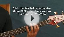 beginner bass guitar lesson 12 bar blues