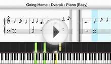 Beginner Piano Lesson Going Home Dvorak
