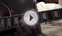 blues guitar lesson-intermediate rhythm lesson-gibson les paul