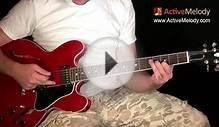 Driving Electric Blues Rhythm Guitar Lesson - Key of E: EP021