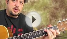 Easy Beginner Guitar Lesson on Acoustic - chords
