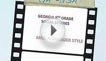 Georgia Social Studies - 8th Grade Lesson Plan