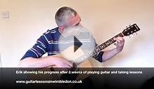 Guitar Lessons in London for complete beginners