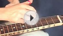 Lap Steel Guitar Lesson - How to play Blessed Assurance