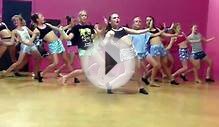 Musical theatre class performing during Pyjama week