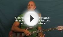 online free bass guitar lesson metallica style metal riff