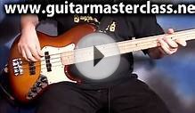 Reggae Style Bass Lesson