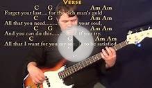 Simple Man (Lynyrd Skynyrd) Bass Guitar Cover Lesson with