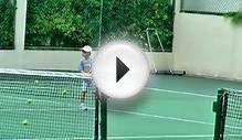 Tennis Lesson for Kids - entertaining music
