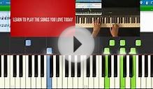 The A Team Main Theme - Mike Post -- piano lesson with