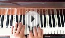 Theme from Exodus - Piano lesson for beginners