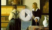 Vermeer - The music lesson